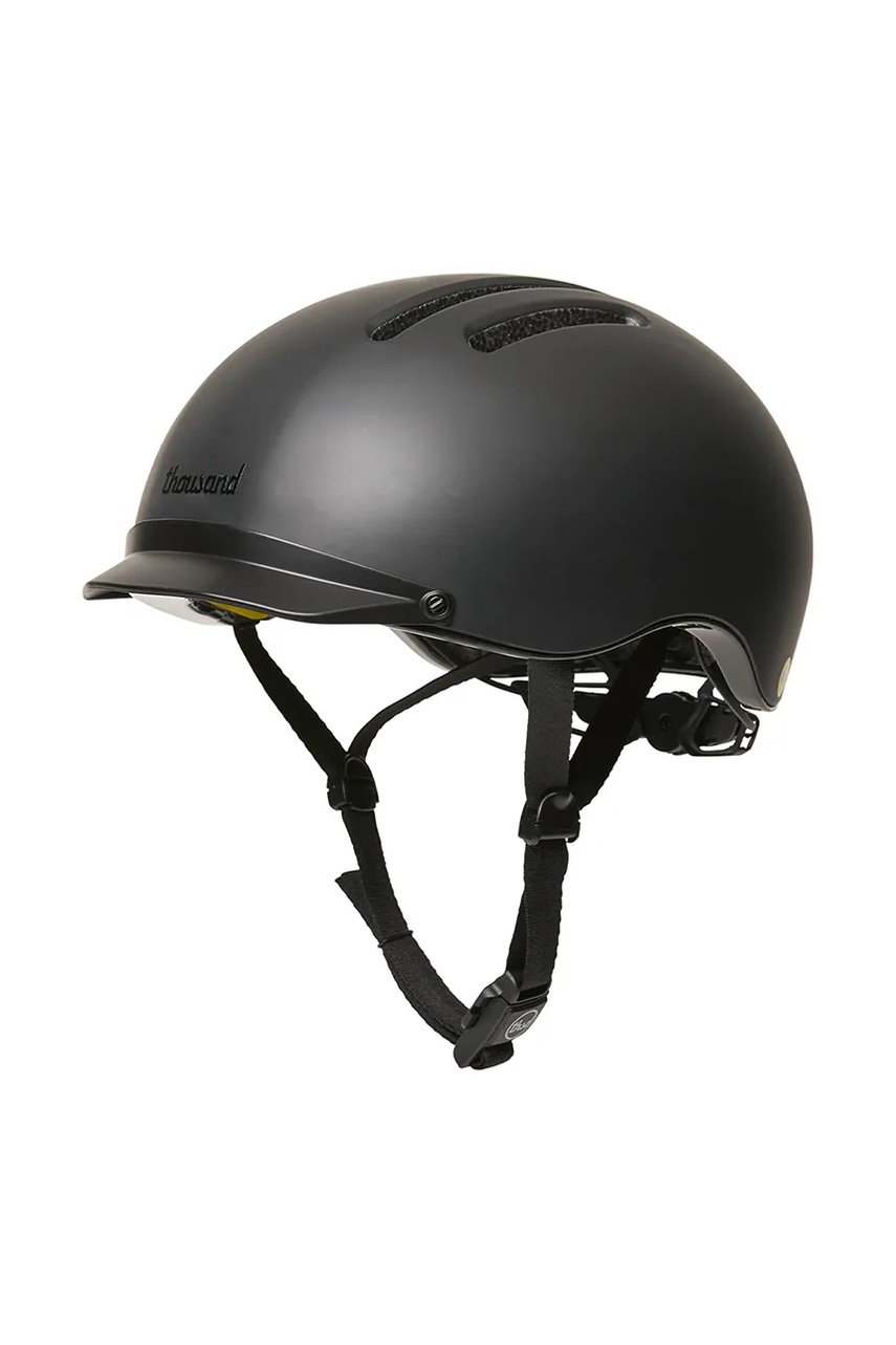 Κράνος Thousand Chapter Small χρώμα: μαύρο, Racer Black φωτογραφία