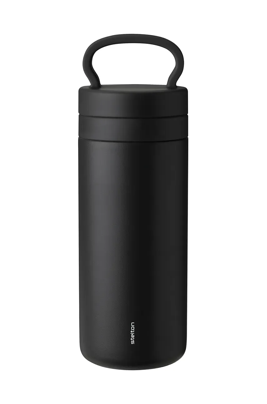 Stelton sticla termica Tabi 400 ml culoarea negru