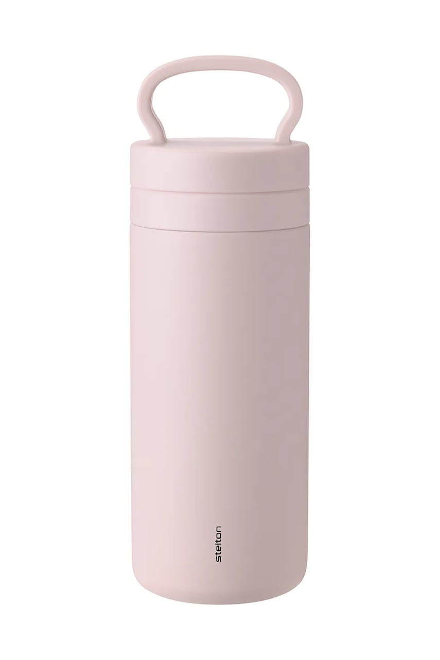 Stelton sticla termica Tabi 400 ml culoarea roz Stelton sticla termica Tabi 400 ml culoarea roz