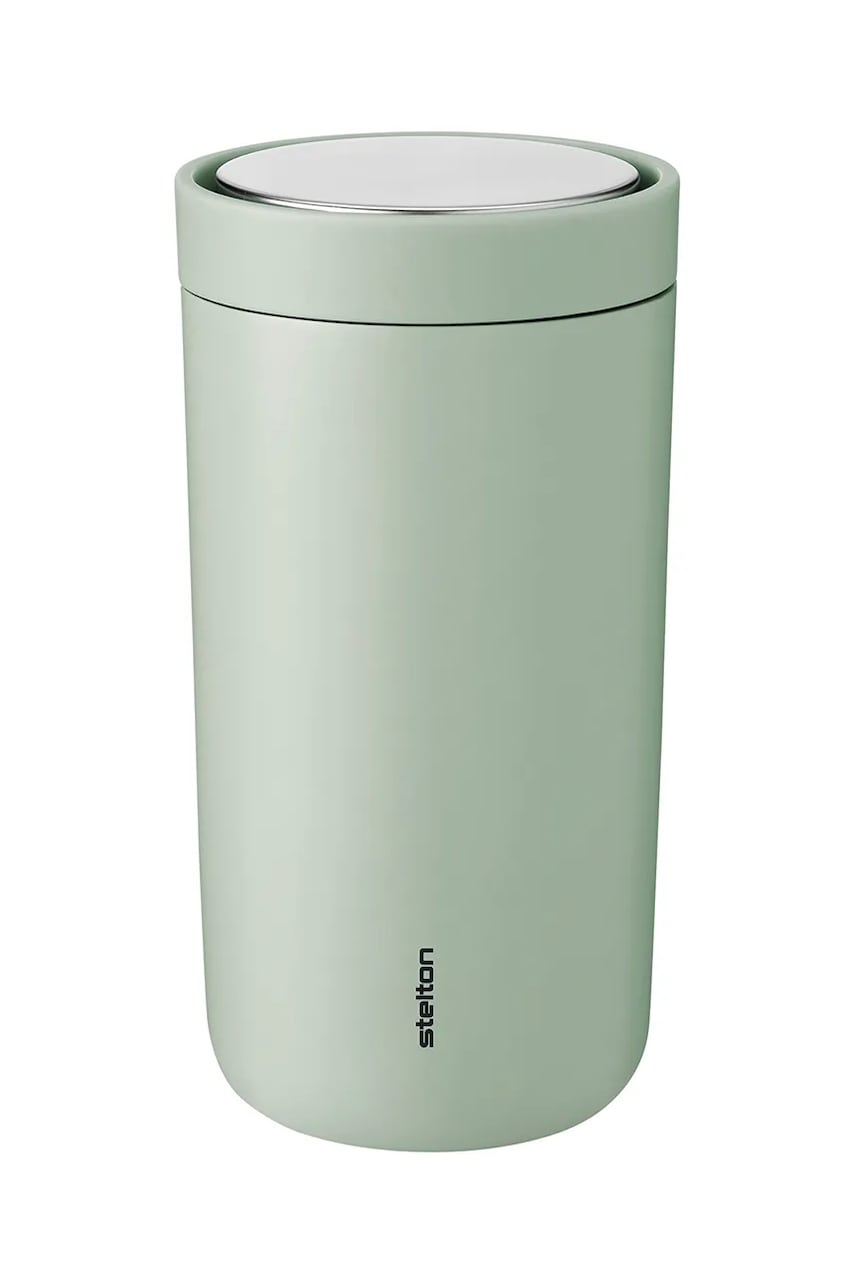 Stelton cana termica To Go Click 200 ml culoarea verde Stelton cana termica To Go Click 200 ml culoarea verde
