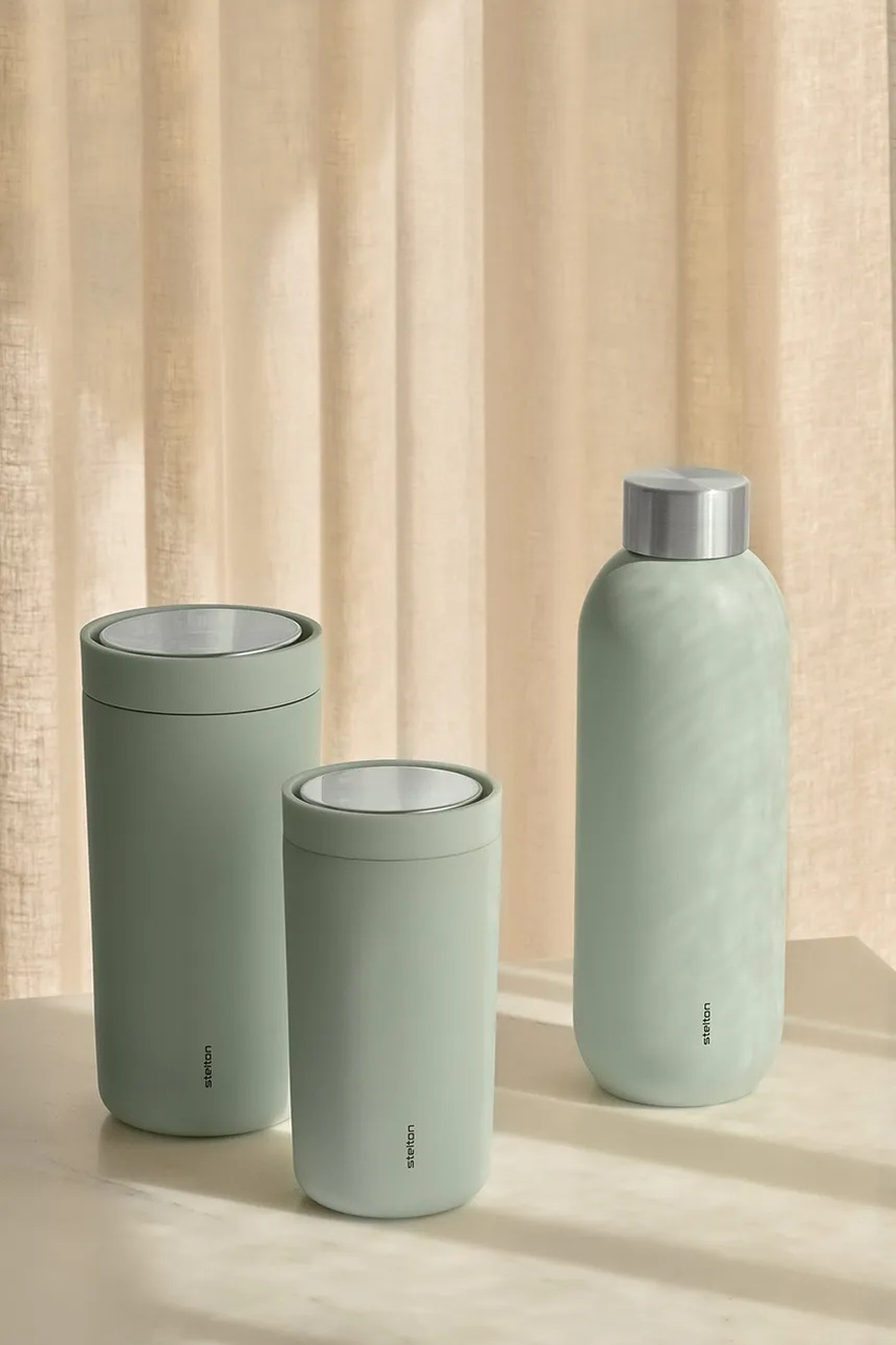 Θερμός Stelton Keep It Cool 600 ml χρώμα: πράσινο φωτογραφία