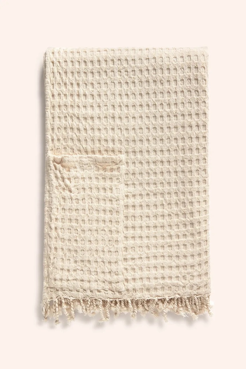 Пляжное полотенце Calma House Ola 100 x 180 cm цвет бежевый