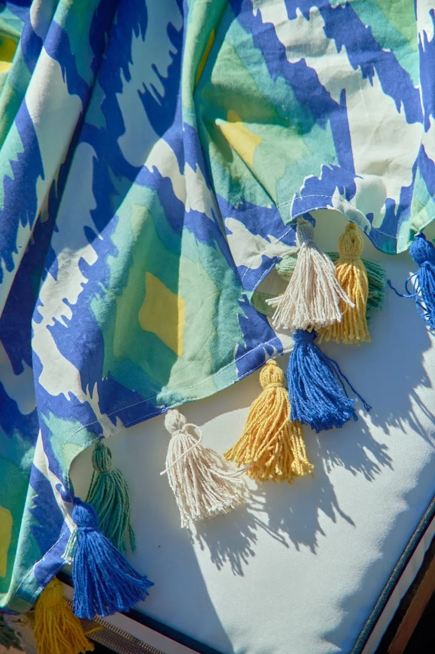 Παρεό Calma House Bahamas 130 x 160 cm χρώμα: πολύχρωμο φωτογραφία