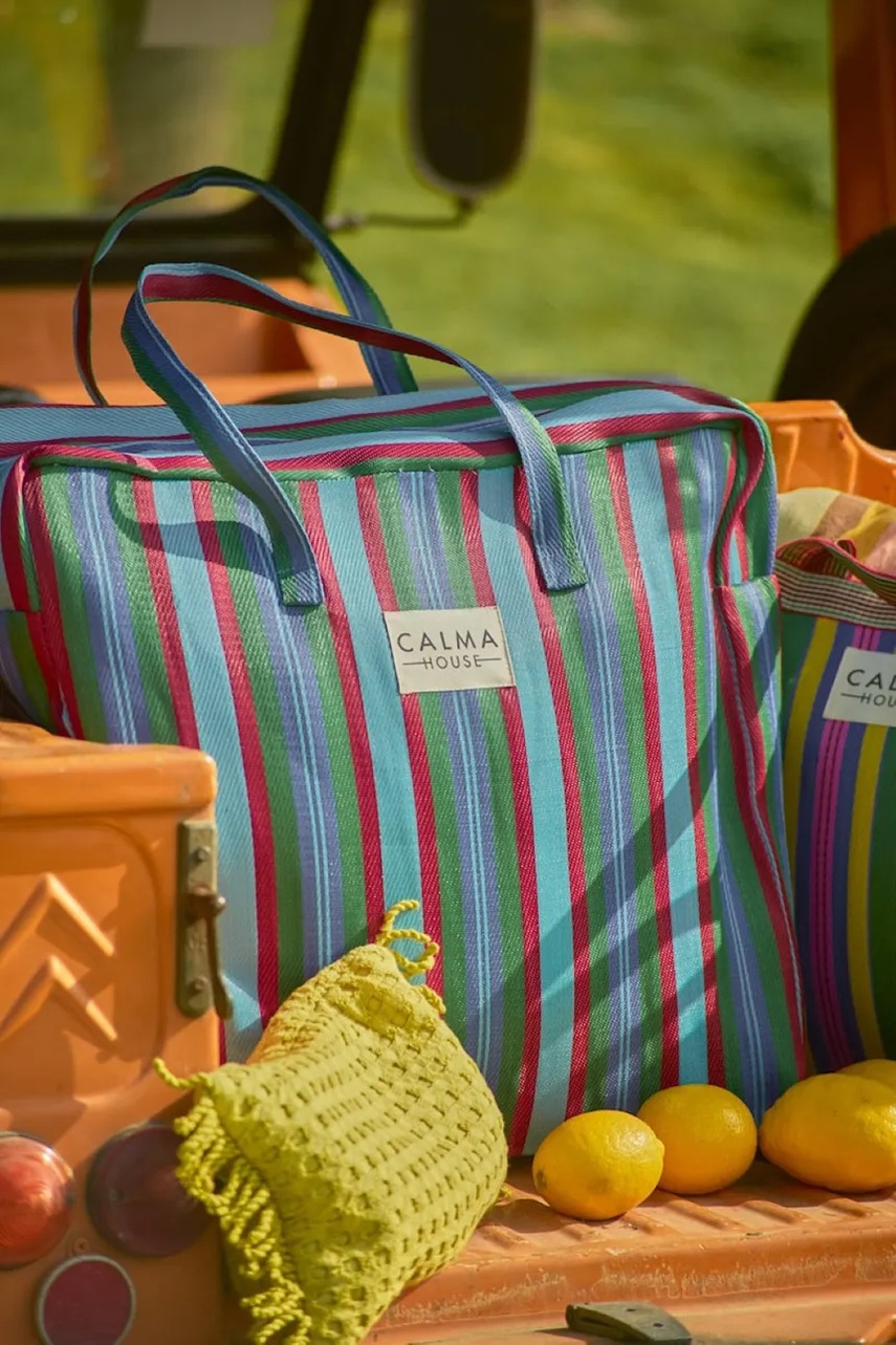 Τσάντα παραλίας Calma House Berlin χρώμα: πολύχρωμο φωτογραφία