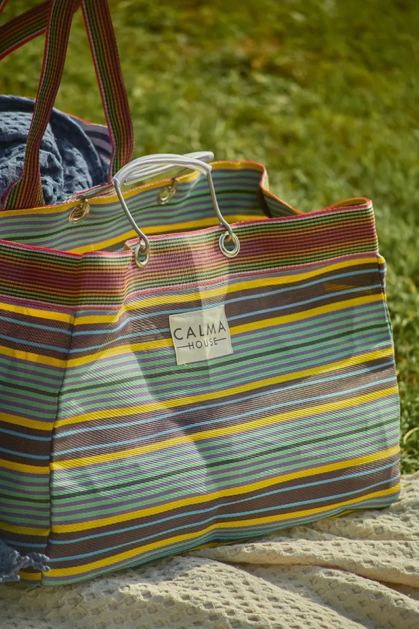 Τσάντα παραλίας Calma House Berlin χρώμα: πολύχρωμο φωτογραφία