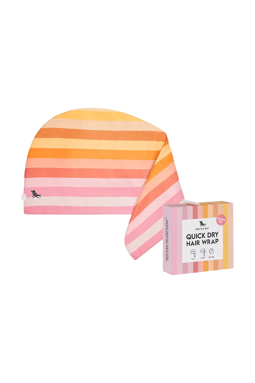 Dock & Bay turban de păr Miami Sorbet Dock & Bay turban de păr Miami Sorbet