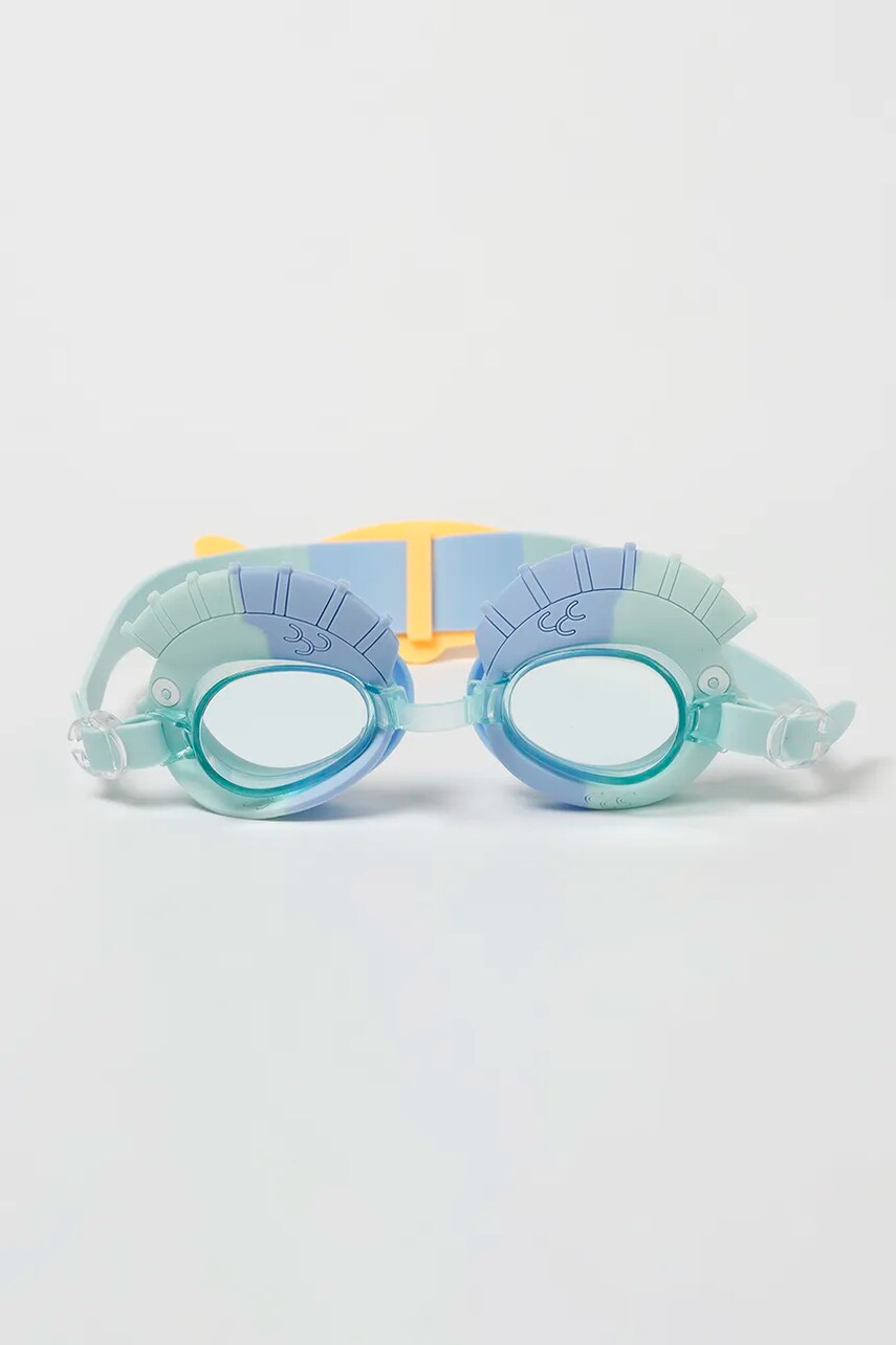 SunnyLife ochelari înot Finn the Fish Aqua Blue