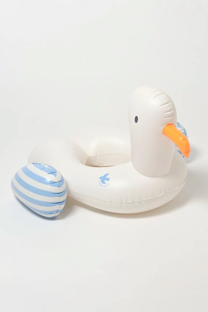 Детский плавательный круг SunnyLife Sammy the Seagull Blue Stripe
