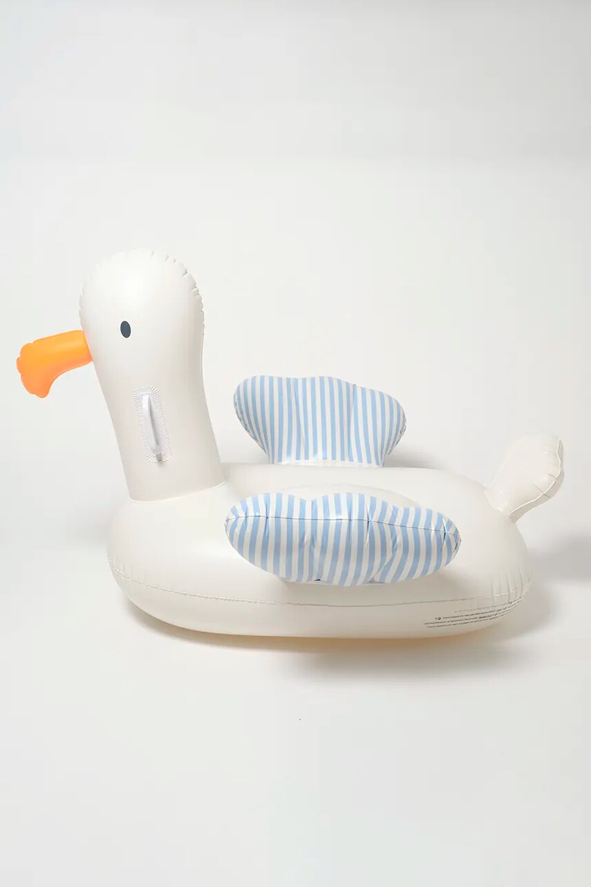 SunnyLife colac de înot pentru copii Sammy the Seagull Blue Stripe