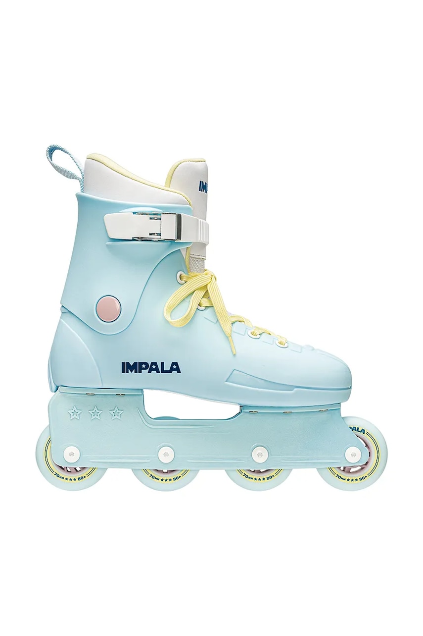 Levně Kolečkové brusle Impala Lightspeed Inline Skate modrá barva