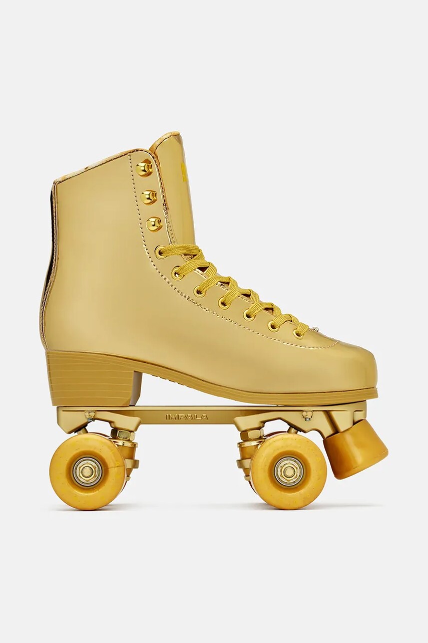 Levně Kolečkové brusle Impala Quad Rollerskate žlutá barva