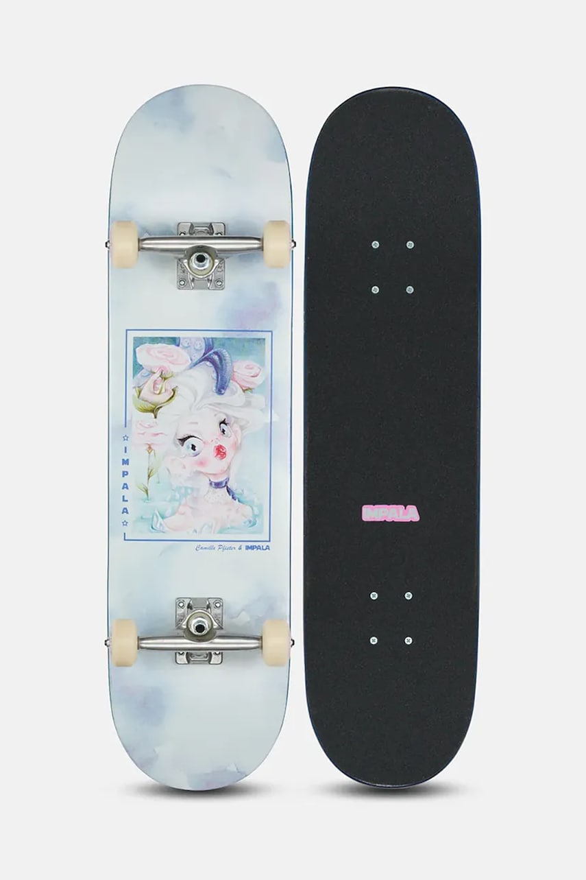 Levně Skateboard Impala Naiad Skateboard Mariaice růžová barva
