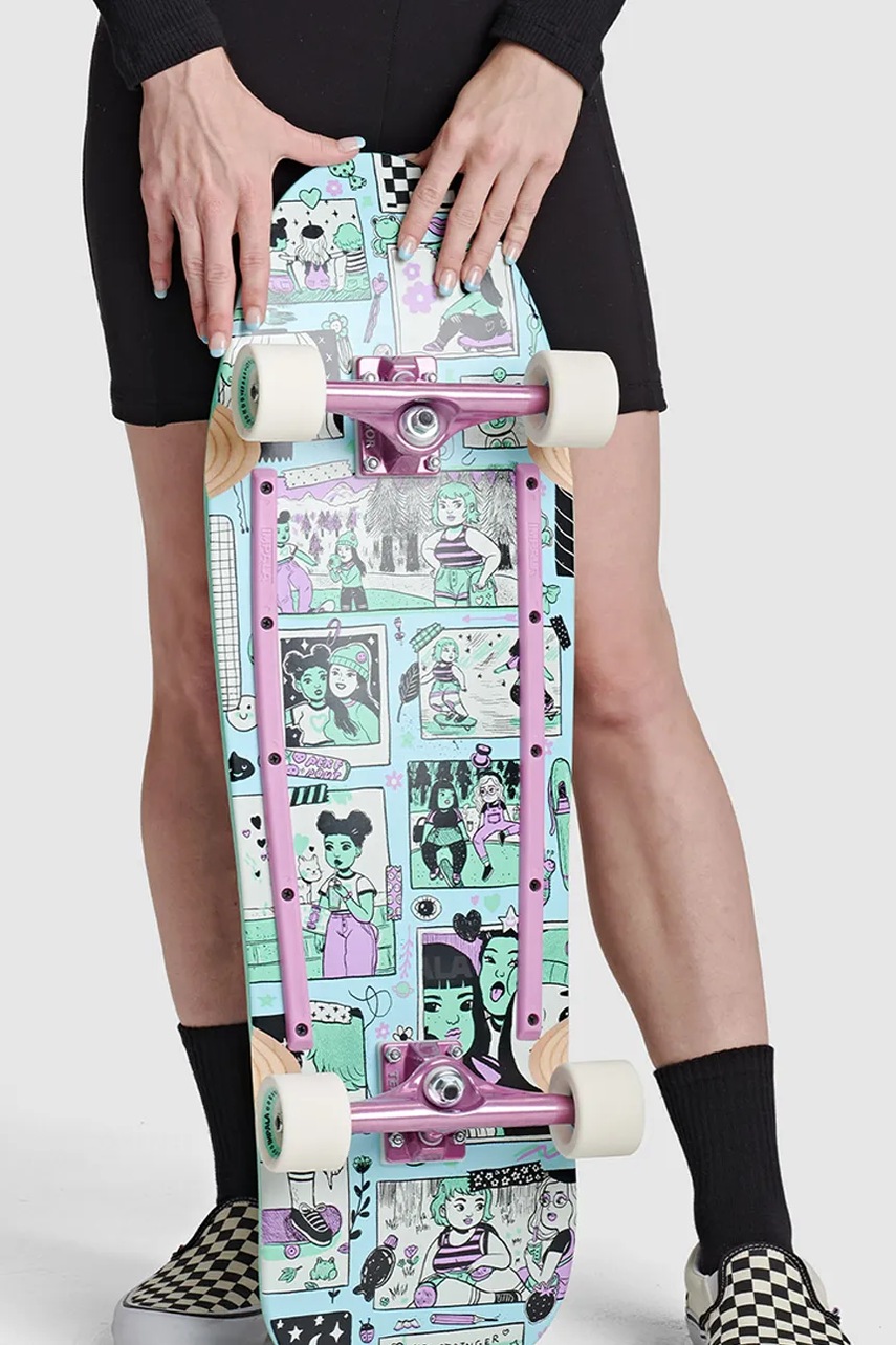 Σκέιτμπορντ Impala Hera Cruiserboard x Mel Stringer χρώμα: πολύχρωμο φωτογραφία