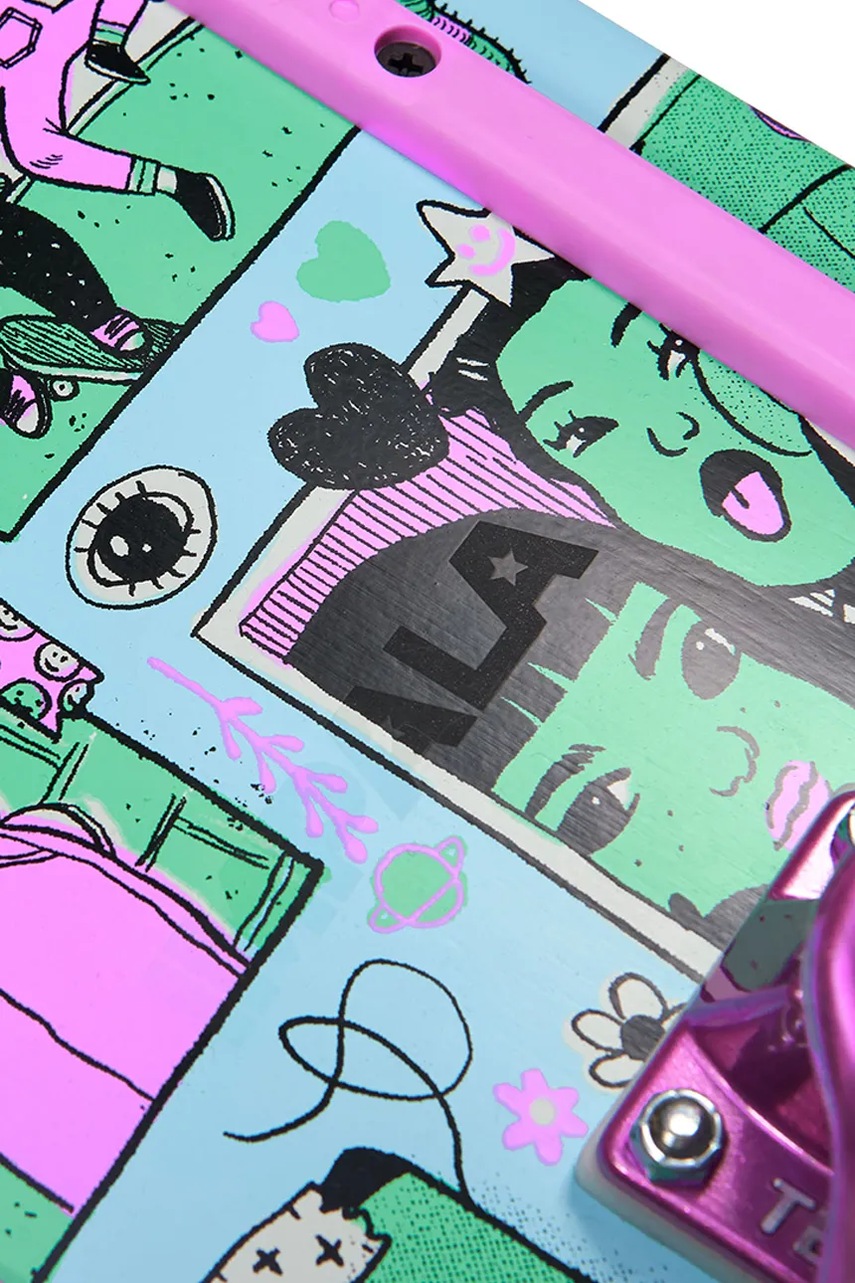 Σκέιτμπορντ Impala Hera Cruiserboard x Mel Stringer χρώμα: πολύχρωμο φωτογραφία