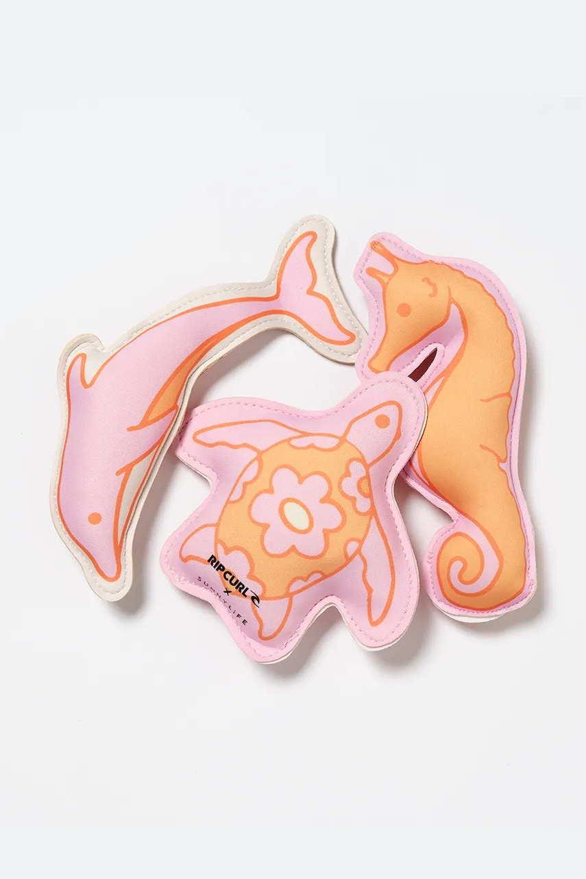 Набор детских игрушек для купания SunnyLife Ocean Magic Pink x Rip Curl 3 шт Набор детских игрушек для купания SunnyLife Ocean Magic Pink x Rip Curl 3 шт