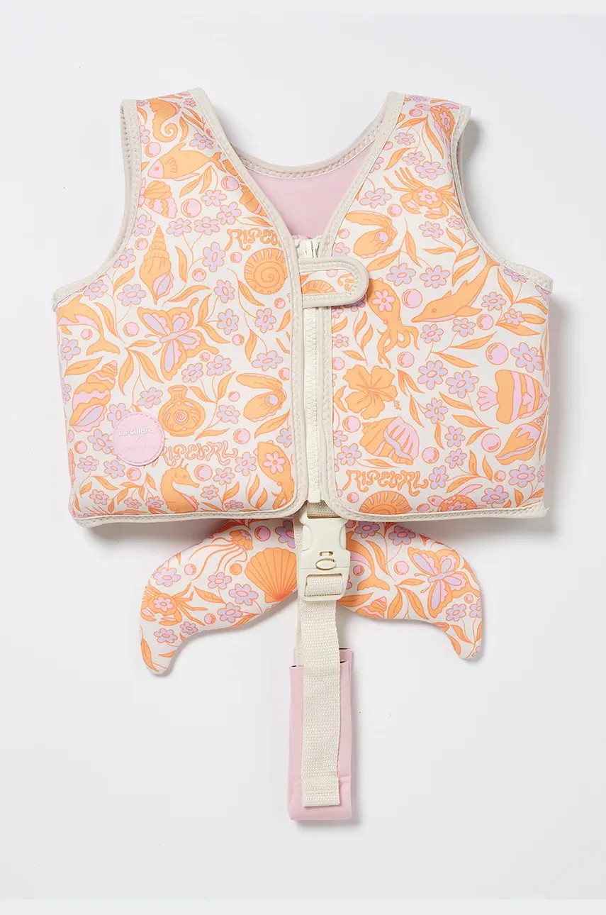 Levně Dětská plavecká vesta SunnyLife Ocean Magic Pink x Rip Curl 2-3 years více barev