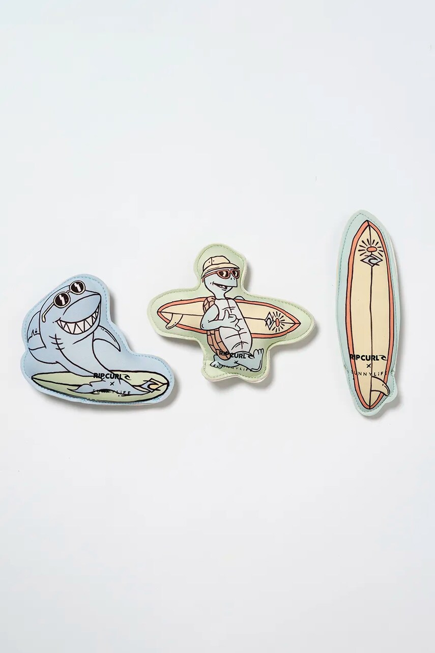 Levně Sada plaveckých hraček pro děti SunnyLife Shred Turtle Aqua x Rip Curl 3-pack více barev