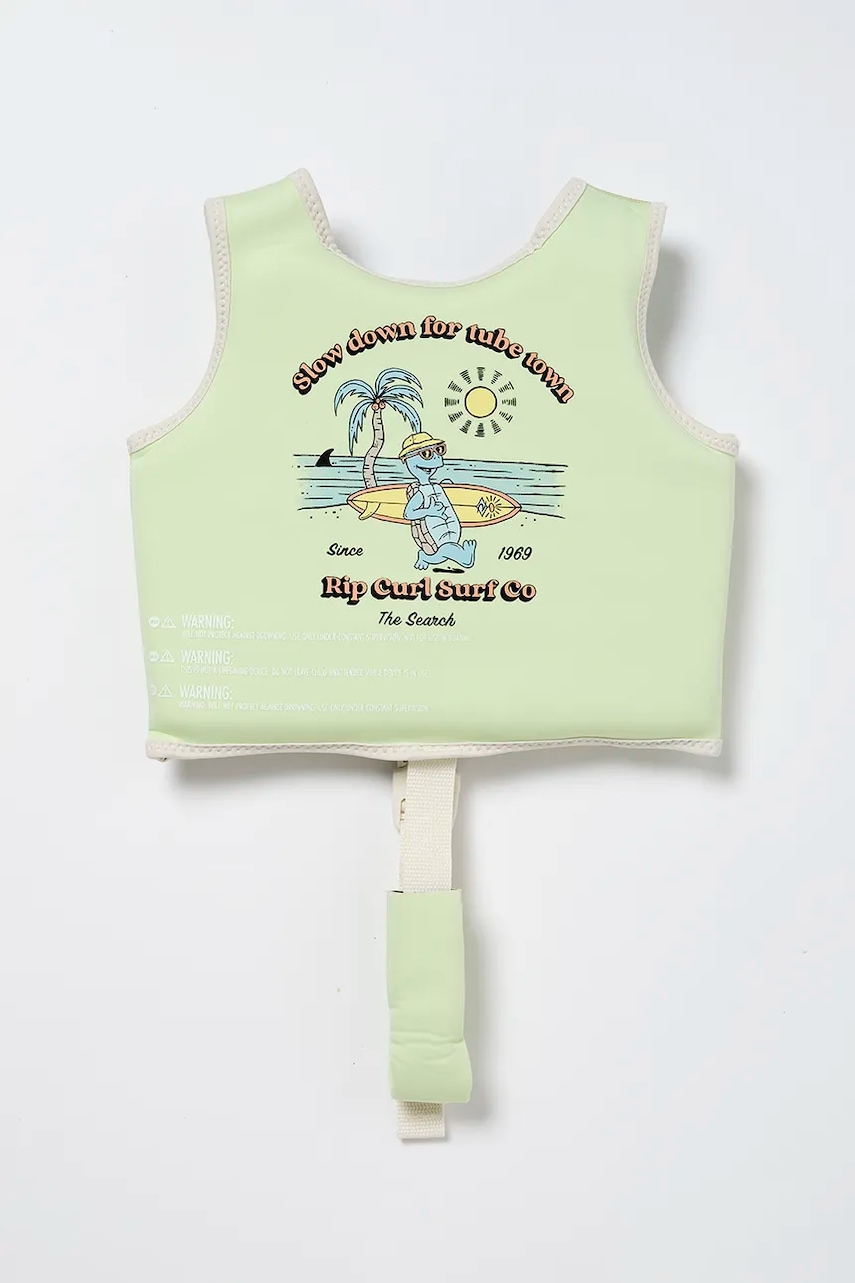 Детский жилет для плавания SunnyLife Shred Turtle Aqua x Rip Curl 1-2 years цвет зелёный Детский жилет для плавания SunnyLife Shred Turtle Aqua x Rip Curl 1-2 years цвет зелёный