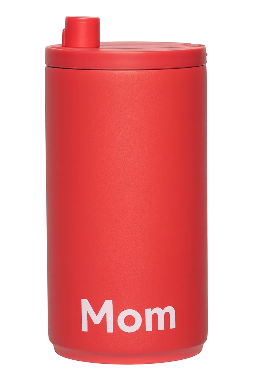 Design Letters cană termică Travel Mug 350 ml culoarea rosu Design Letters cană termică Travel Mug 350 ml culoarea rosu