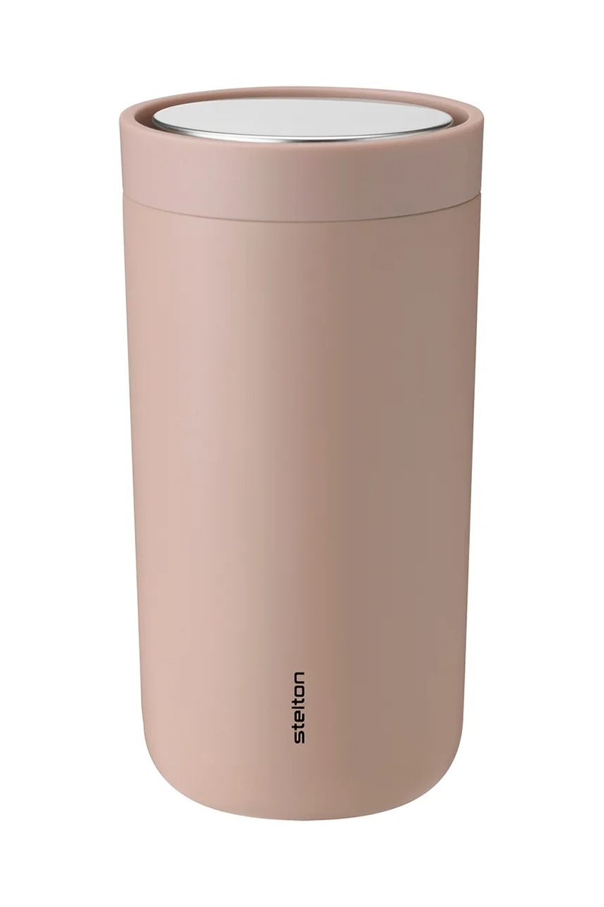 Stelton cană termică To Go Click 200 ml culoarea roz