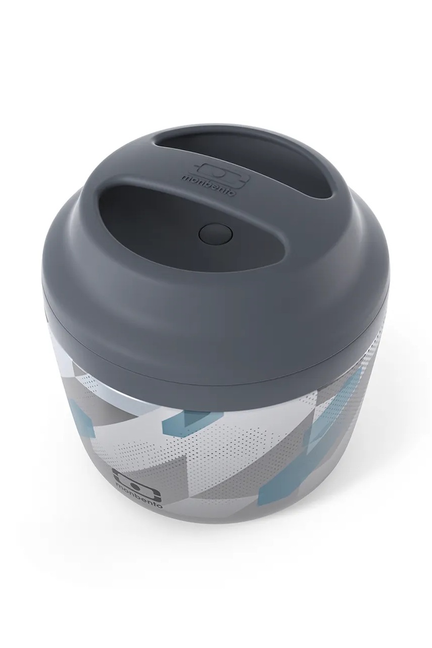 Θερμός φαγητού Monbento Element 550 ml χρώμα: γκρι φωτογραφία