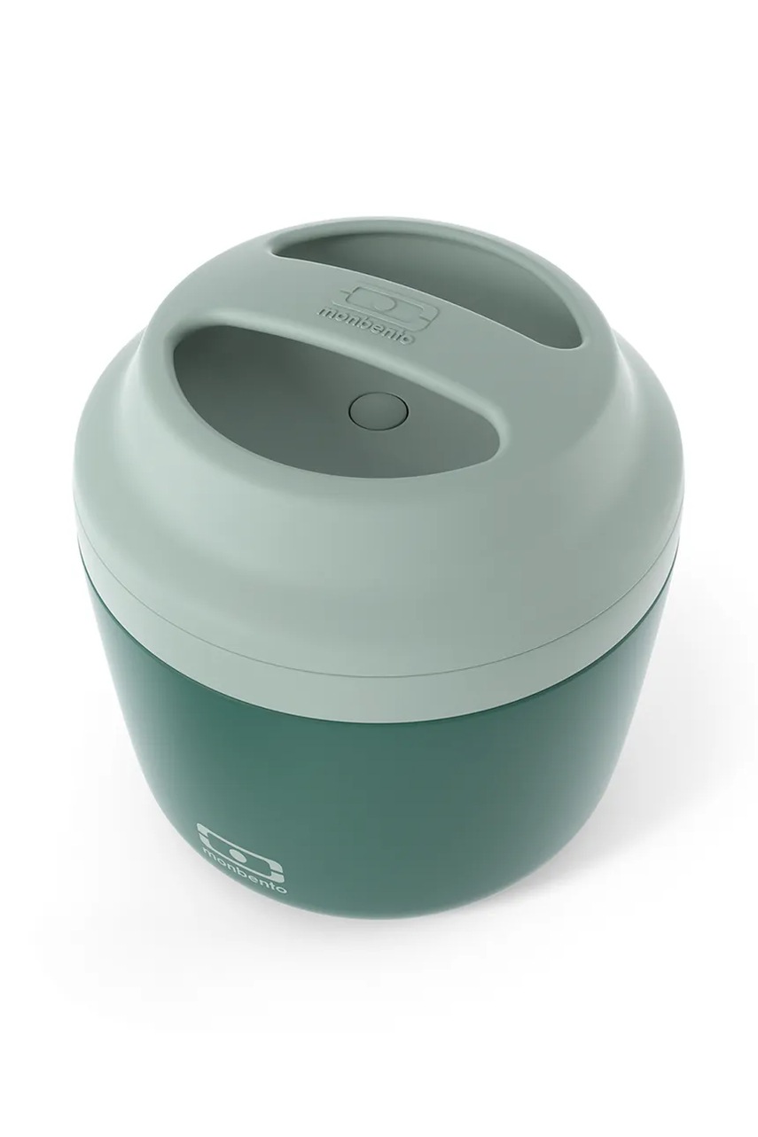 Θερμός φαγητού Monbento Element 550 ml χρώμα: πράσινο φωτογραφία