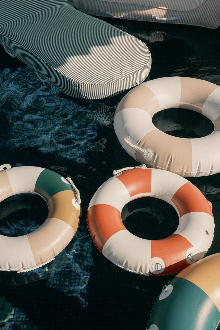 Σωσίβιο κολύμβησης Business & Pleasure Co. 70S PANEL CINQUE L/XL χρώμα: πολύχρωμο φωτογραφία