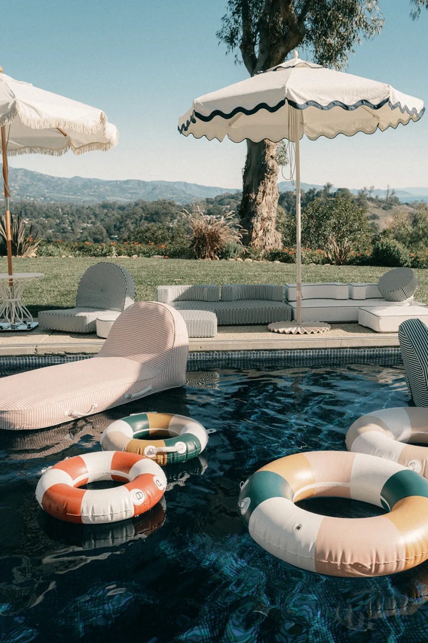 Σωσίβιο κολύμβησης Business & Pleasure Co. 70S PANEL CINQUE L/XL χρώμα: πολύχρωμο φωτογραφία