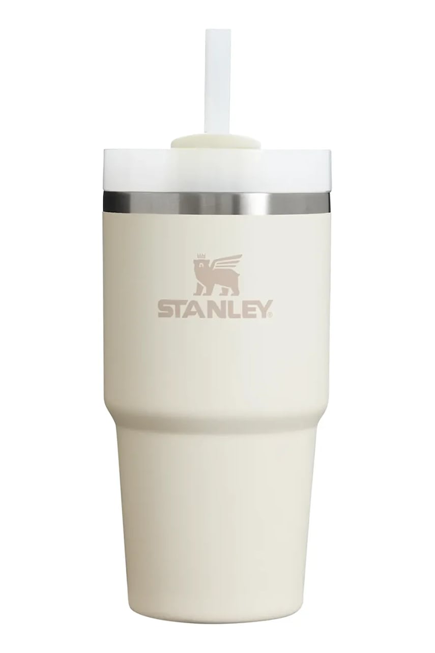Stanley cană termică The Quencher H2.O FlowState™ 0,6 L culoarea bej