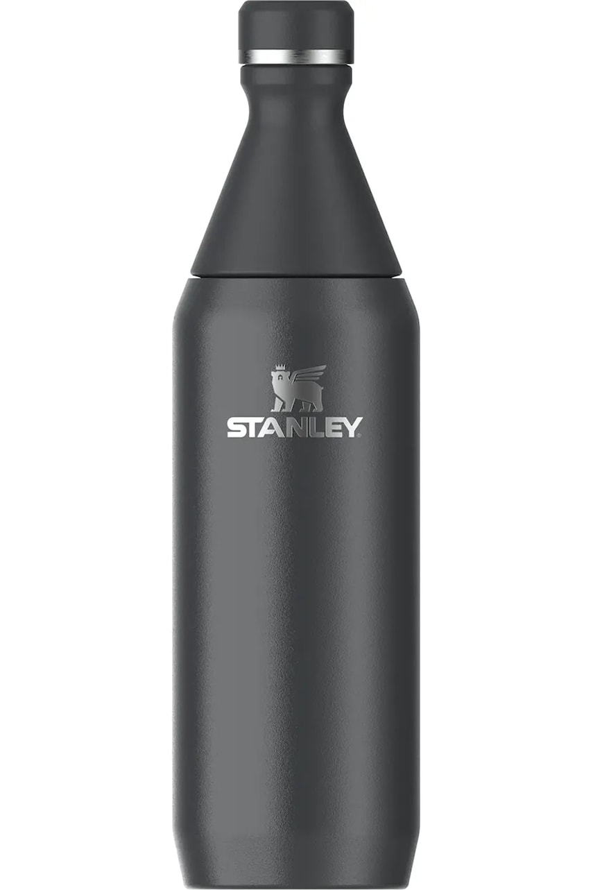 Levně Termoláhev Stanley The All Day Slim 0,6 L černá barva