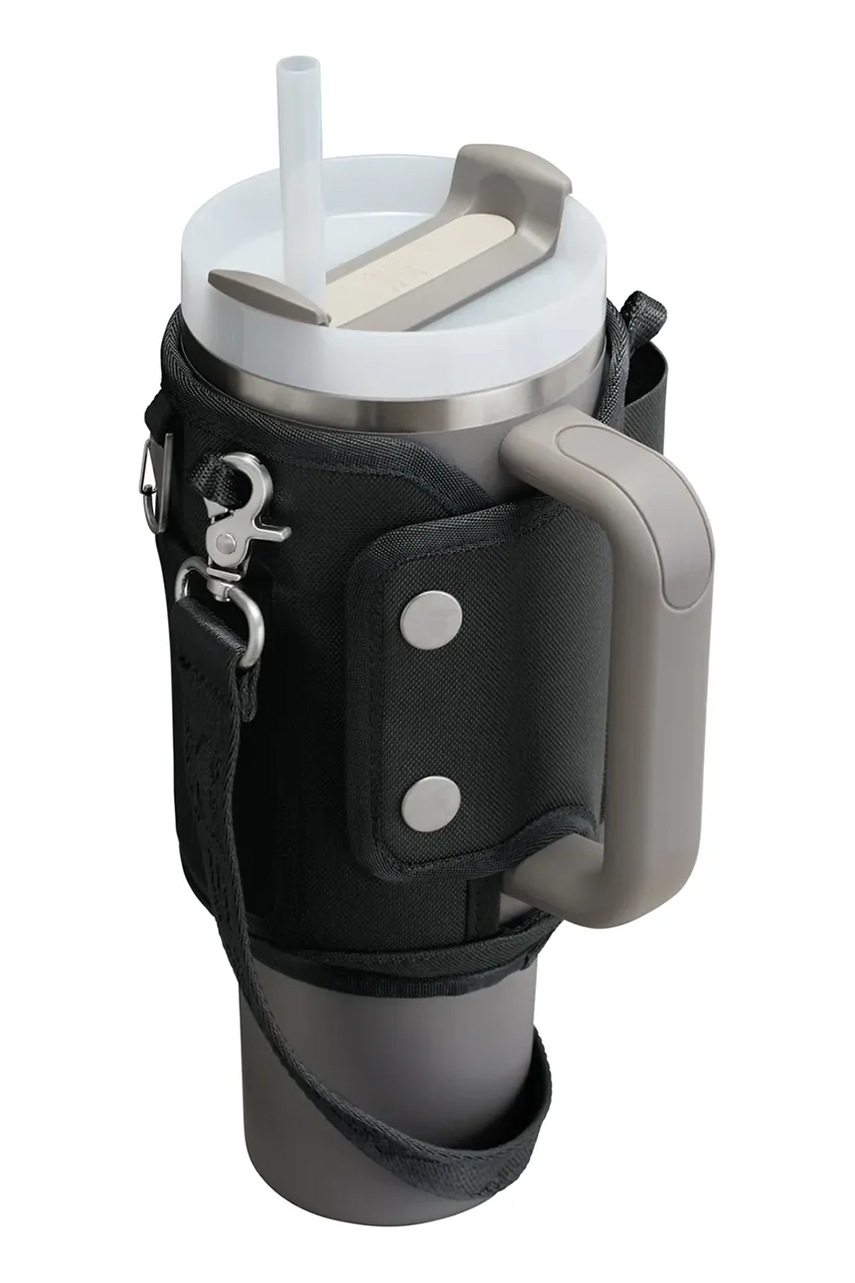 Чехол с ремешком для термочашки Stanley The All-Day Quencher Carry-All 1,18 l цвет чёрный Чехол с ремешком для термочашки Stanley The All-Day Quencher Carry-All 1,18 l цвет чёрный
