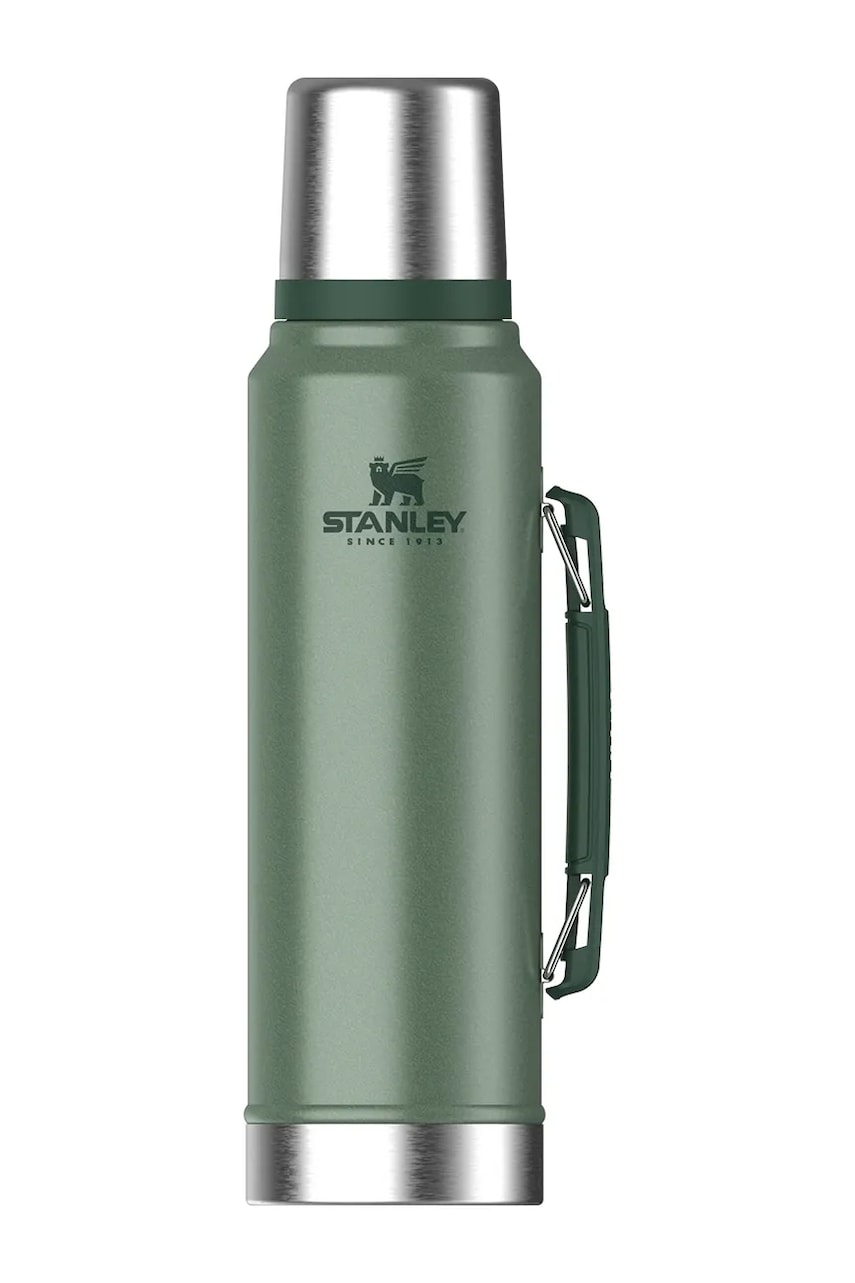 Levně Termoláhev Stanley The Legendary Classic Bottle 1 L zelená barva