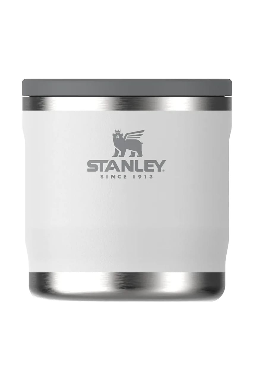 Levně Obědová termoska Stanley The Adventure To-Go Food Jar 0,35 L bílá barva