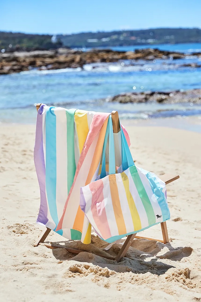 Τσάντα για ψώνια Dock & Bay Unicorn χρώμα: πολύχρωμο φωτογραφία