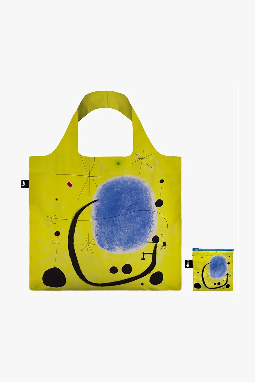 Levně Příruční taška LOQI Gold of Azure by Joan Miro více barev