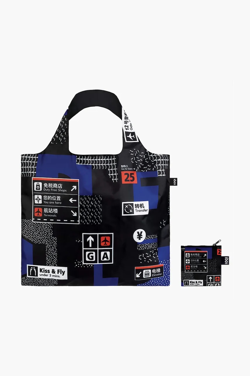LOQI geantă de voiaj impermeabilă Icons Bag Airport