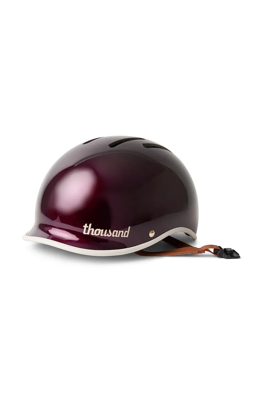 Thousand cască Heritage 2.0 S culoarea bordo, Chic-a-Cherry Cola