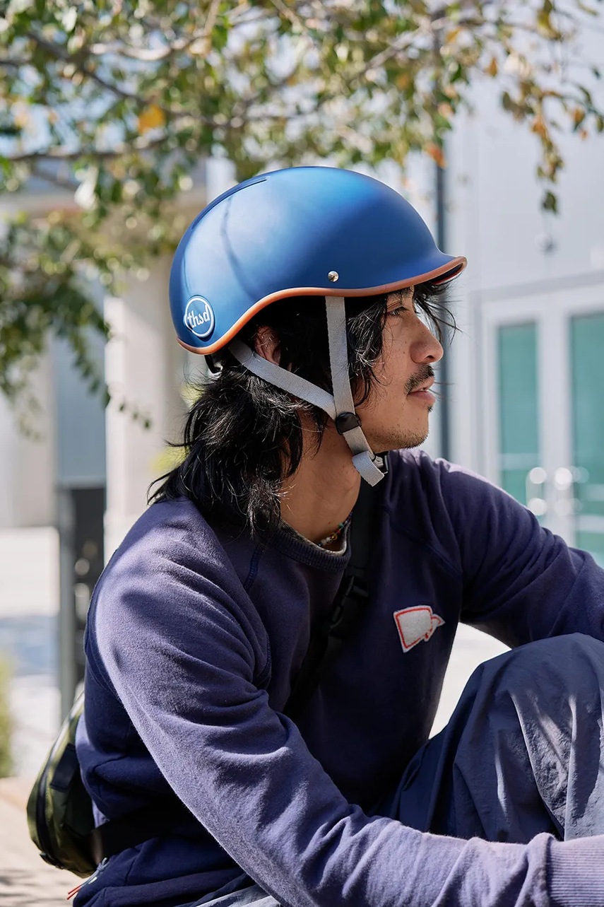 Κράνος Thousand Heritage 2.0 S χρώμα: μπλε, Old Skool Blue φωτογραφία