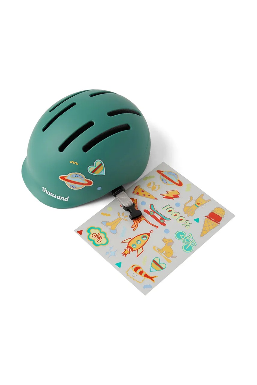 Κράνος Thousand JR Collection Toddler χρώμα: τιρκουάζ, Green Dream φωτογραφία