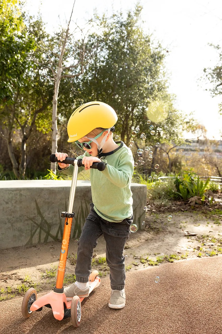 Κράνος Thousand JR Collection Toddler χρώμα: κίτρινο, Speedway Creme φωτογραφία