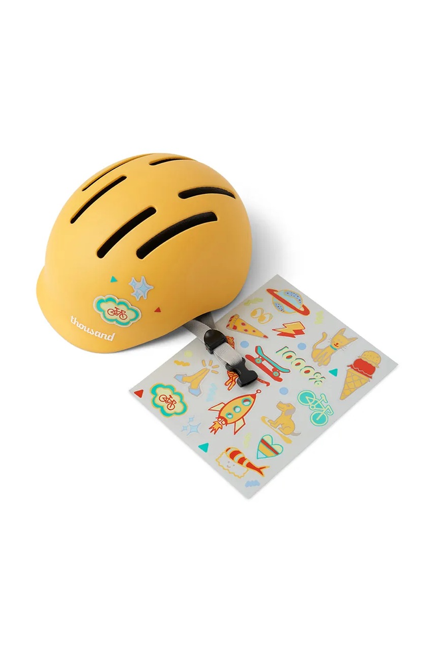 Κράνος Thousand JR Collection Toddler χρώμα: κίτρινο, Speedway Creme φωτογραφία