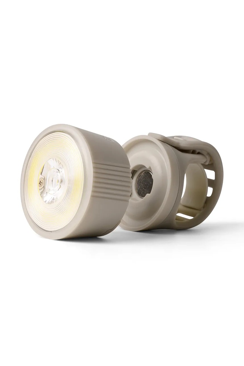 Μαγνητική λάμπα ποδηλάτου Thousand Traveler 2.0 Front χρώμα: μπεζ φωτογραφία