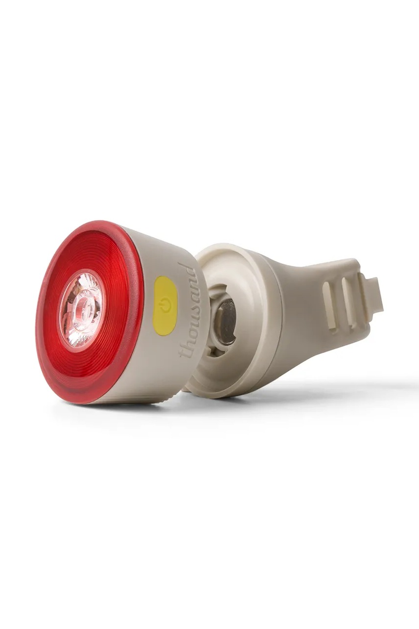 Μαγνητική λάμπα ποδηλάτου Thousand Traveler 2.0 Rear χρώμα: μπεζ φωτογραφία