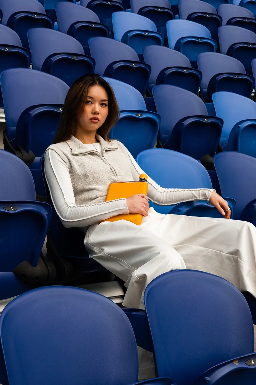 Φιάλη νερού Memobottle Original A5 750 ml χρώμα: πορτοκαλί φωτογραφία