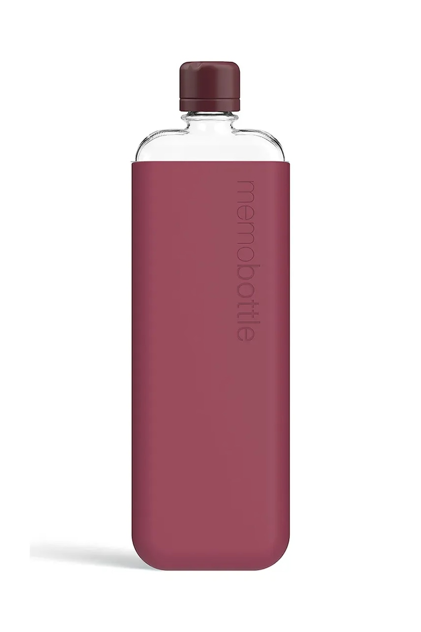 Levně Láhev na vodu Memobottle Original Slim 450 ml fialová barva