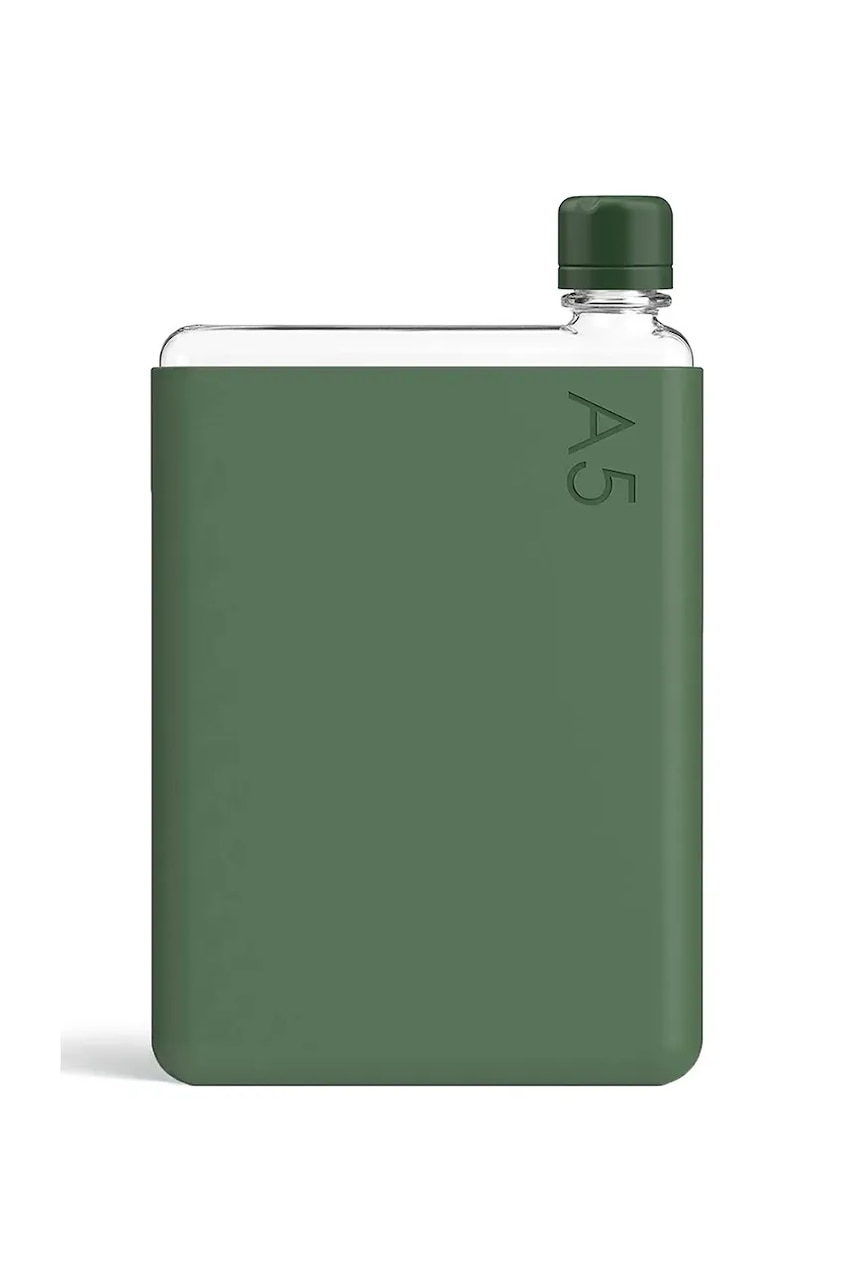 Levně Láhev na vodu Memobottle Original A5 750 ml zelená barva