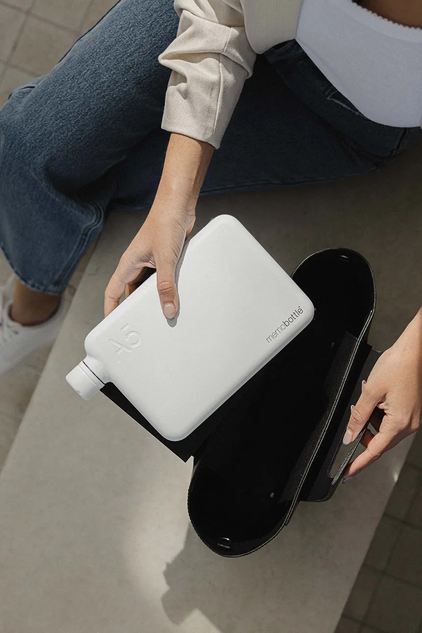 Φιάλη νερού Memobottle Stainless Steel A5 1080 ml φωτογραφία