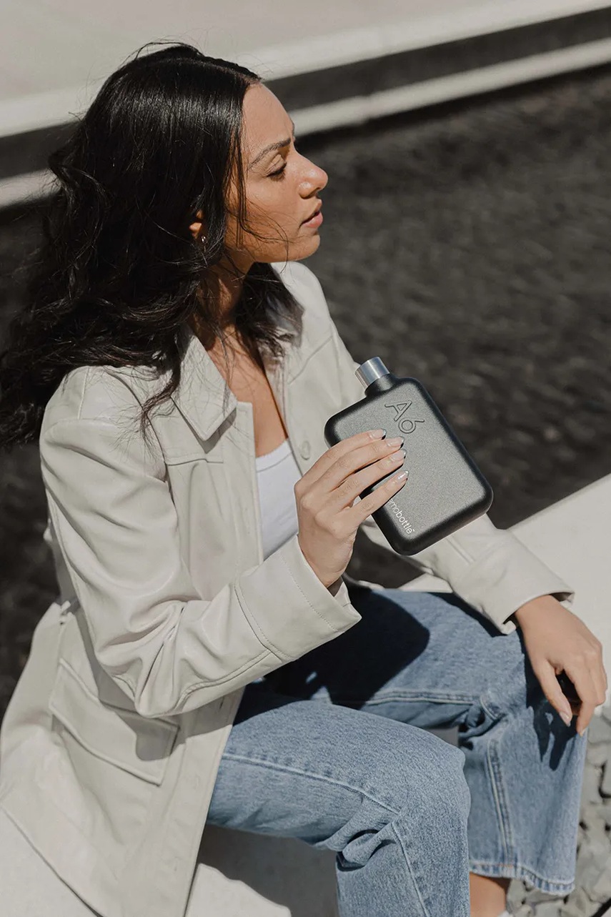 Φιάλη νερού Memobottle Stainless Steel A6 500 ml φωτογραφία