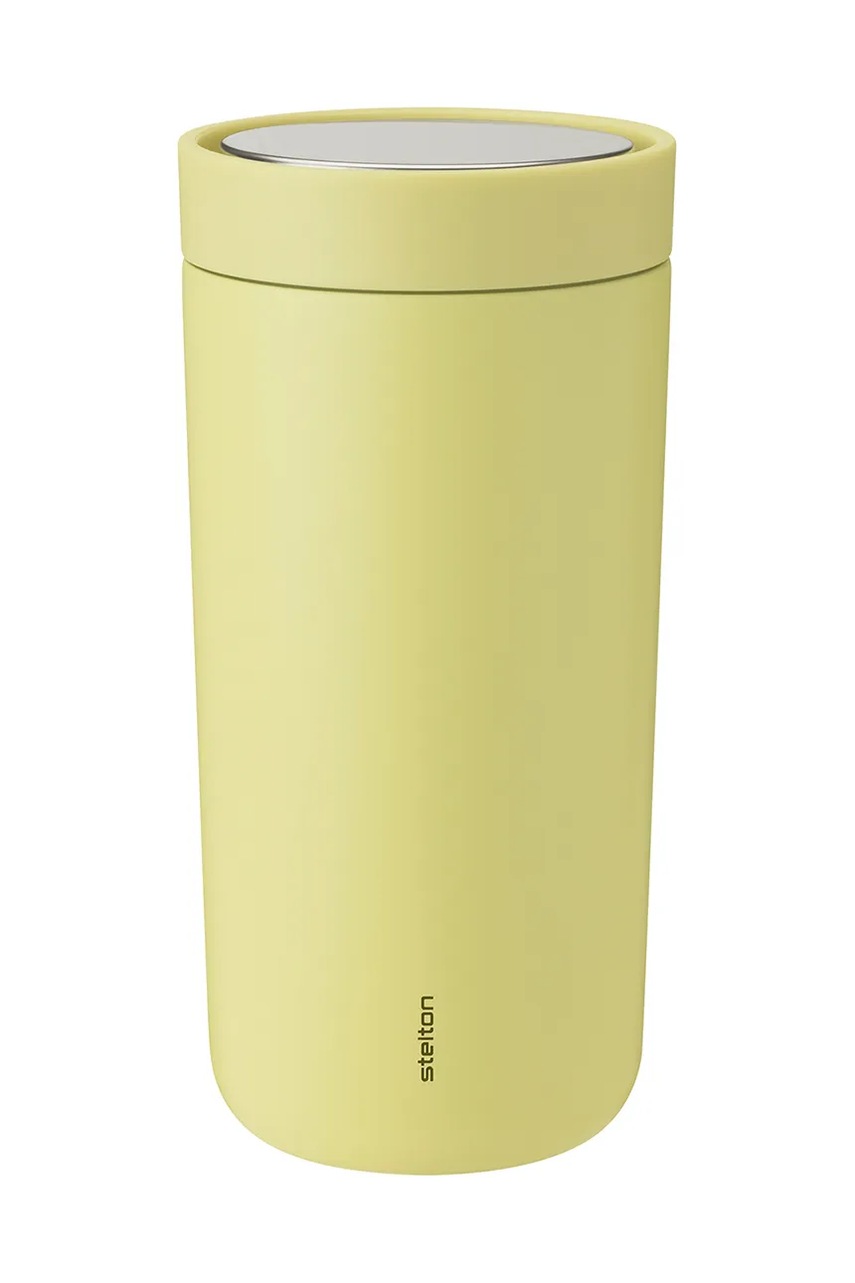 Stelton cană termică To Go Click 0,4 L culoarea galben