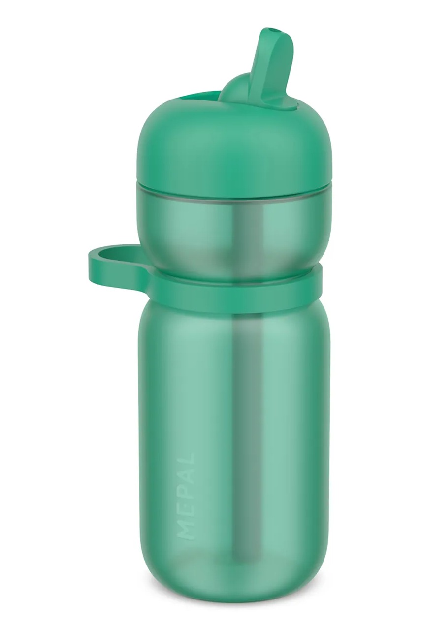 Mepal αθλητικό μπουκάλι με καλαμάκι Flip Active 600 ml χρώμα: τιρκουάζ φωτογραφία